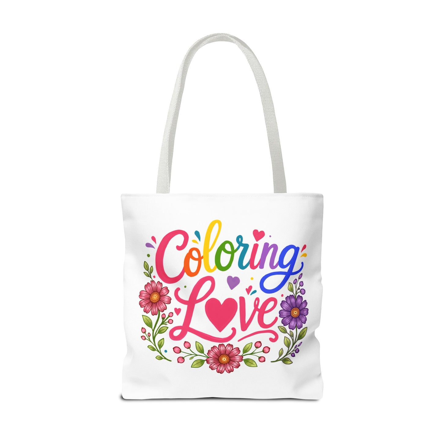 Coloring Love Tote Bag