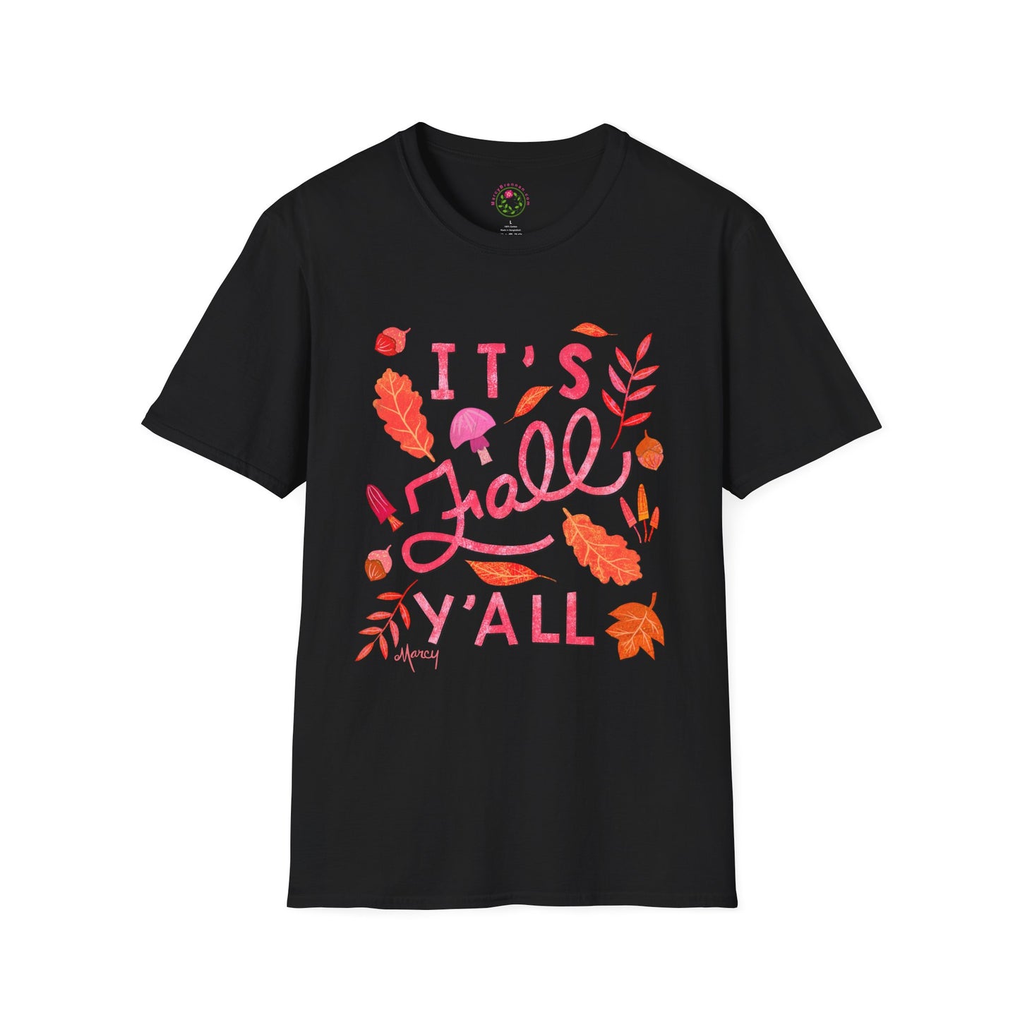 It’s Fall Y’all Collage Collage Softstyle T-Shirt