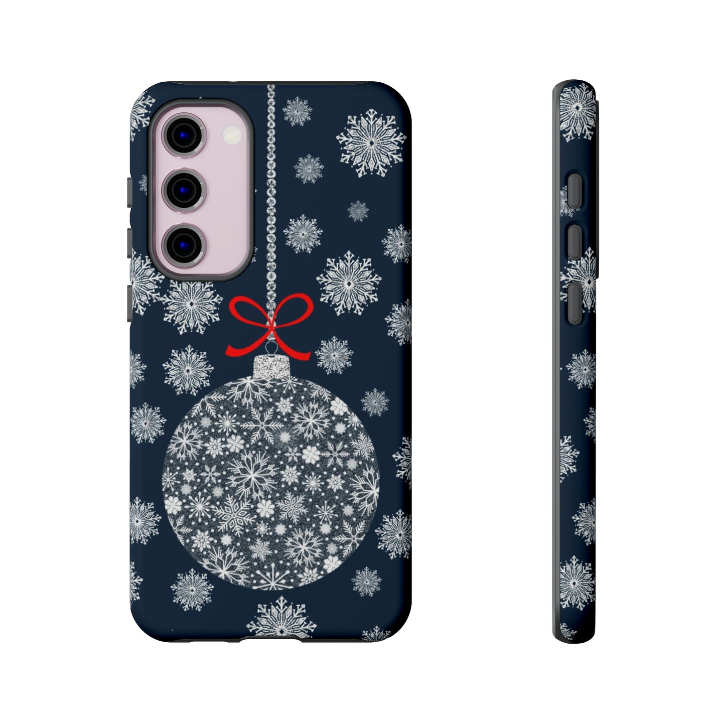 Sparkly Snowflake Bauble Tough Cases - Snowflake Bauble phone case