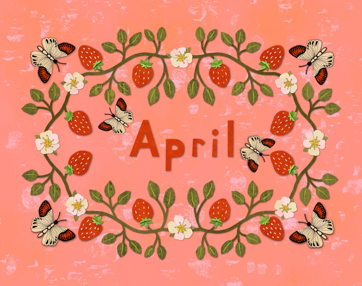 A Fruitful Year 2026 Wall Calendar