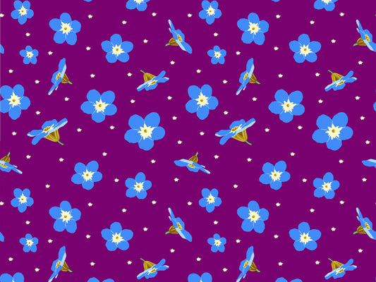 Forget-Me-Not iPad Wallpaper