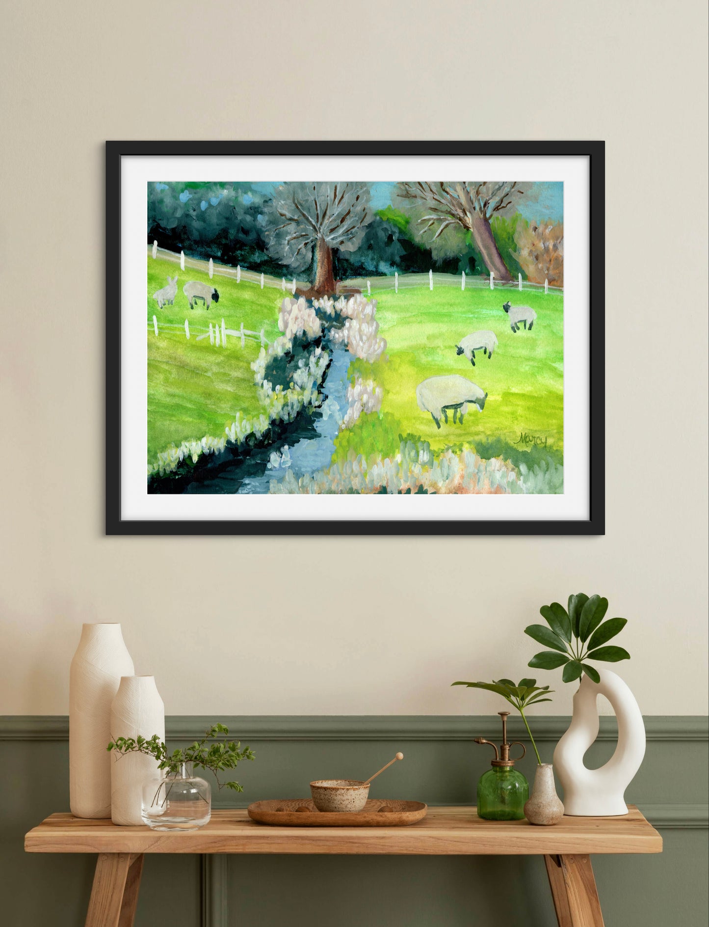 English Countryside — Premium Matte Paper Poster