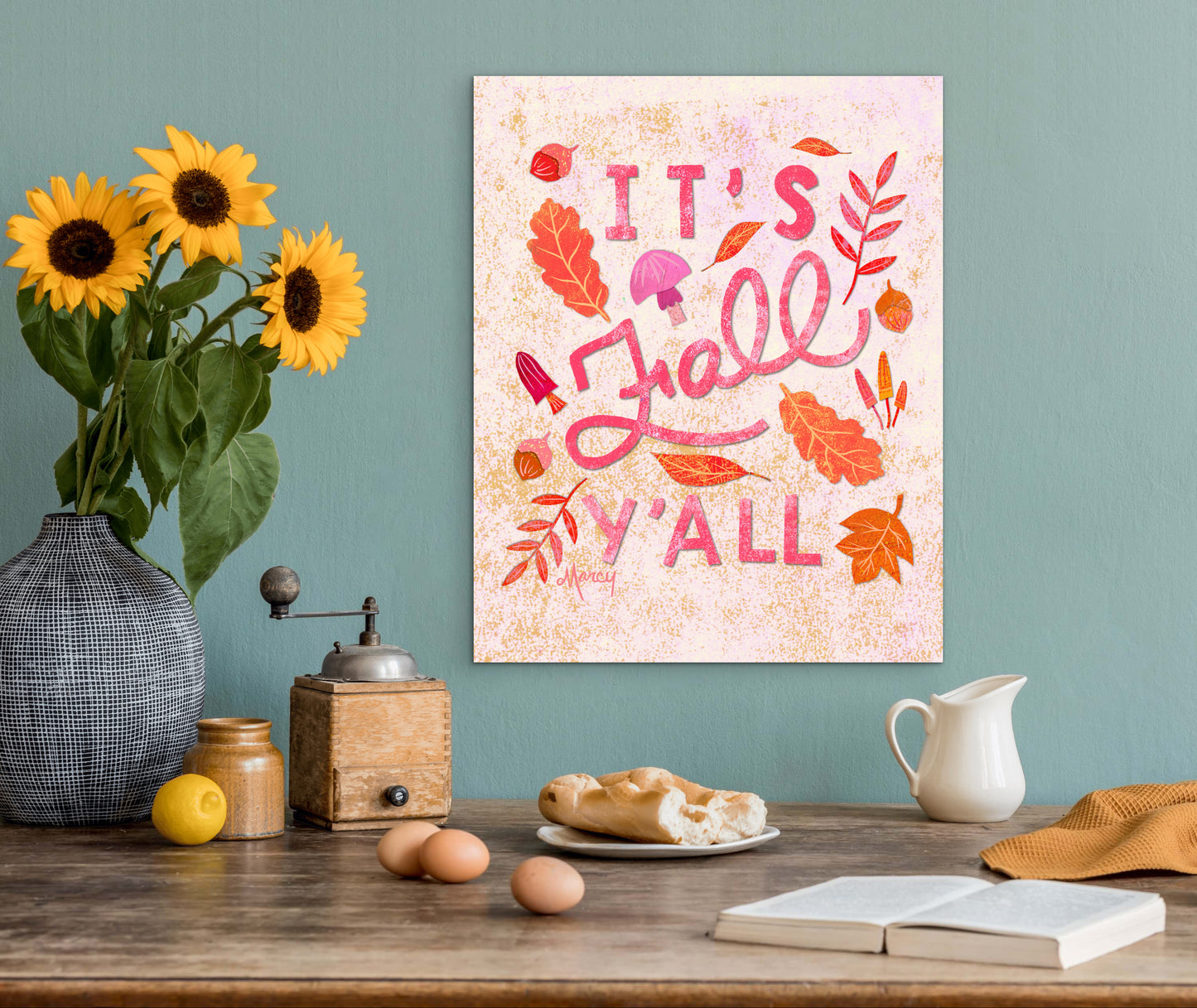 It’s Fall Y’all — Premium Matte Paper Poster