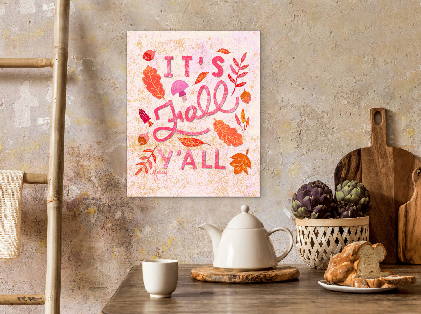 It’s Fall Y’all — Premium Matte Paper Poster