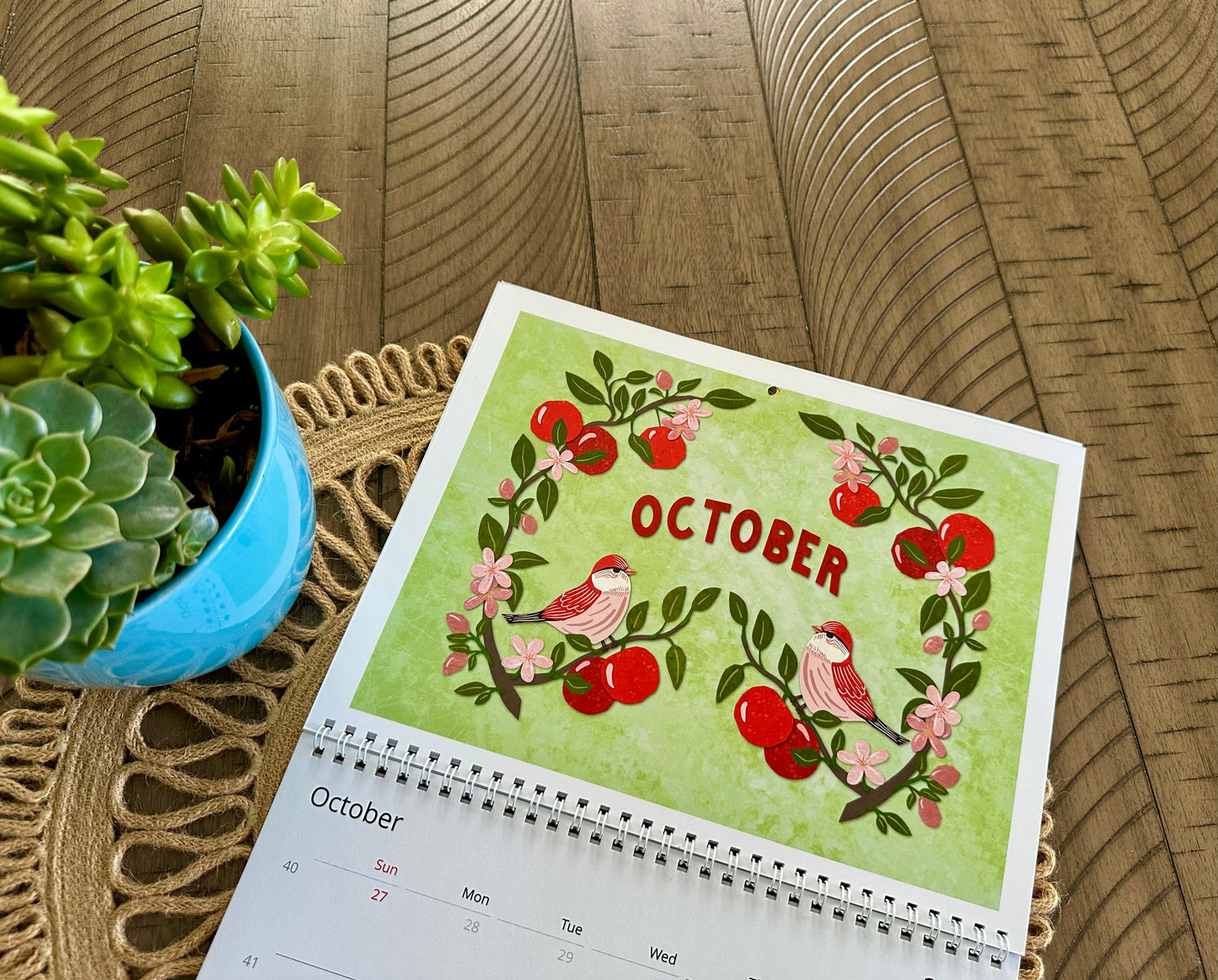 A Fruitful Year 2026 Wall Calendar