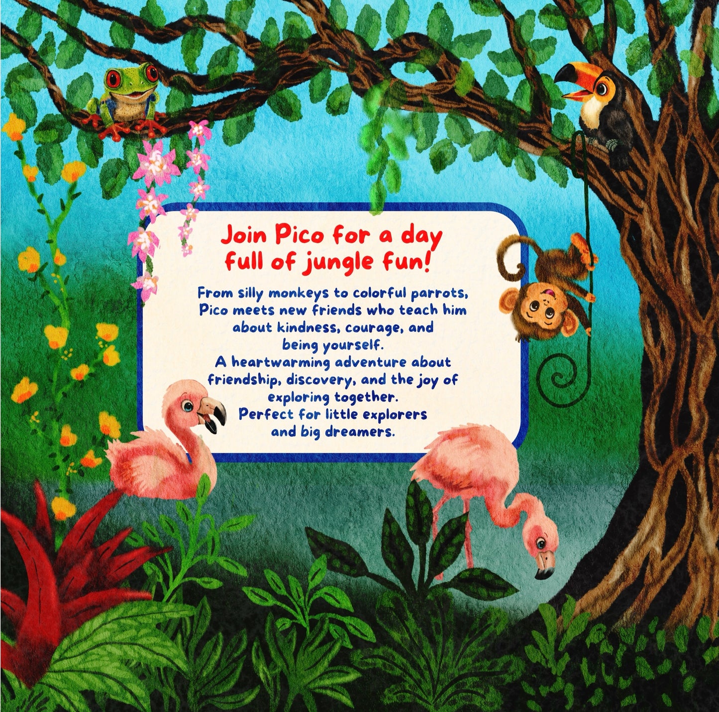 Pico’s Jungle Adventure Book on Amazon USE LINK IN DESCRIPTION BELOW TO BUY