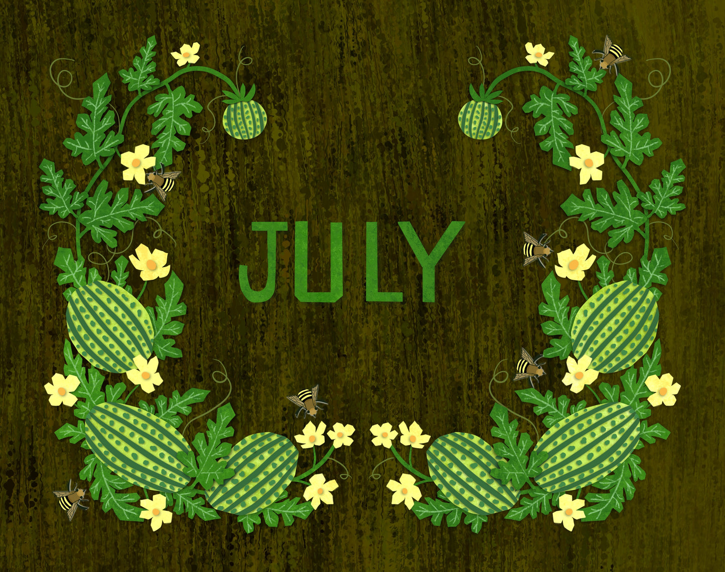 A Fruitful Year 2026 Wall Calendar