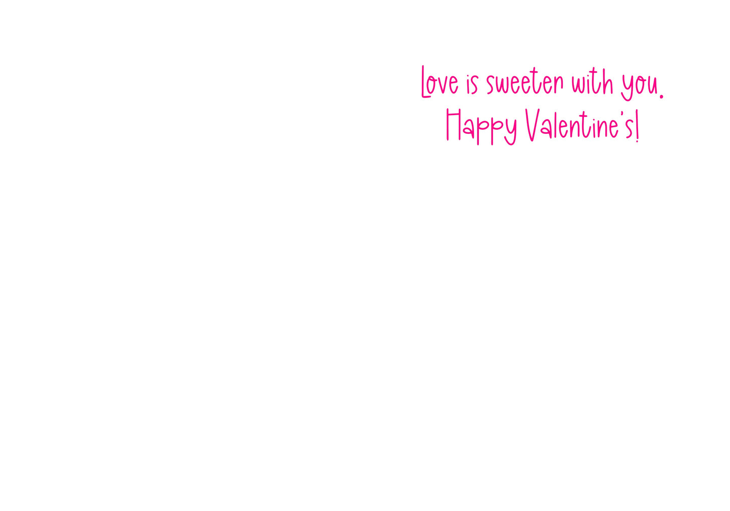 Love Valentine Card - Instant Digital Download