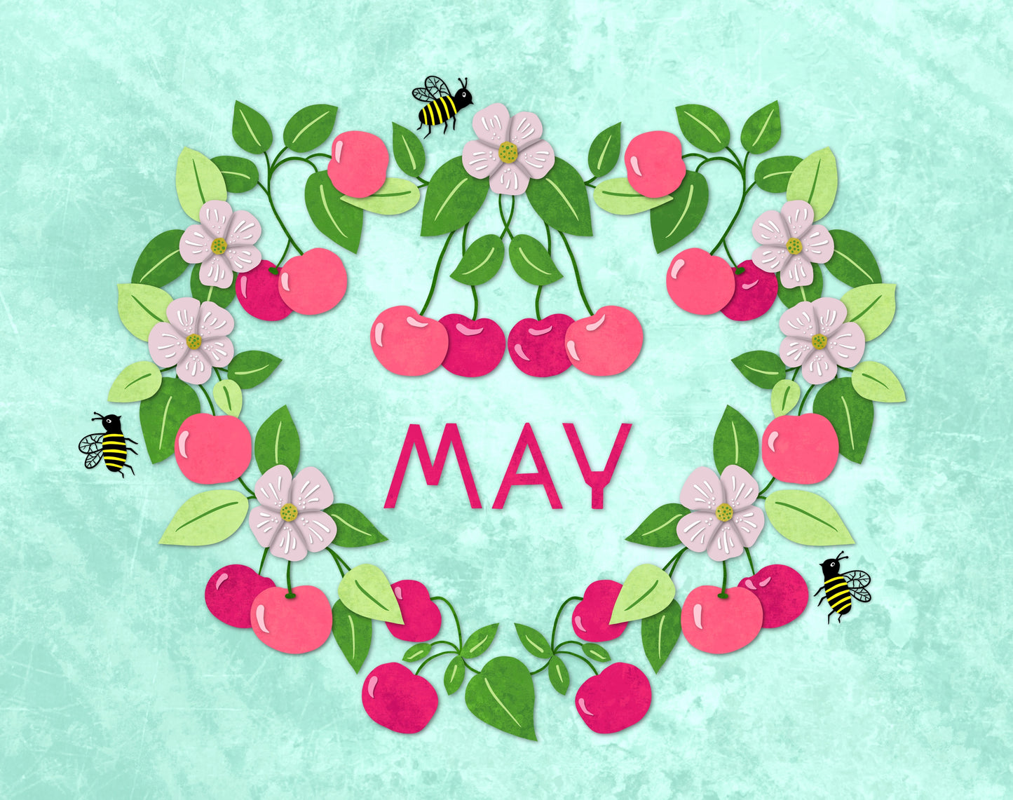 A Fruitful Year 2026 Wall Calendar