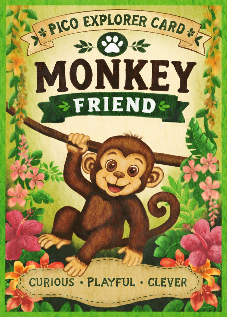 Pico’s Jungle Adventure Explorer Card Collection - FREE Shipping