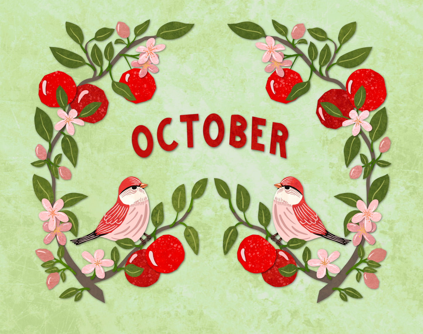 A Fruitful Year 2026 Wall Calendar