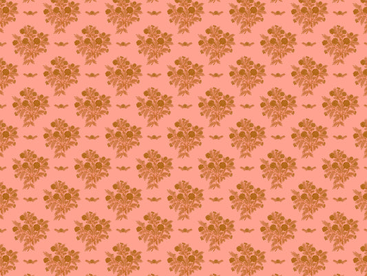 Sepia Marigolds iPad Wallpaper