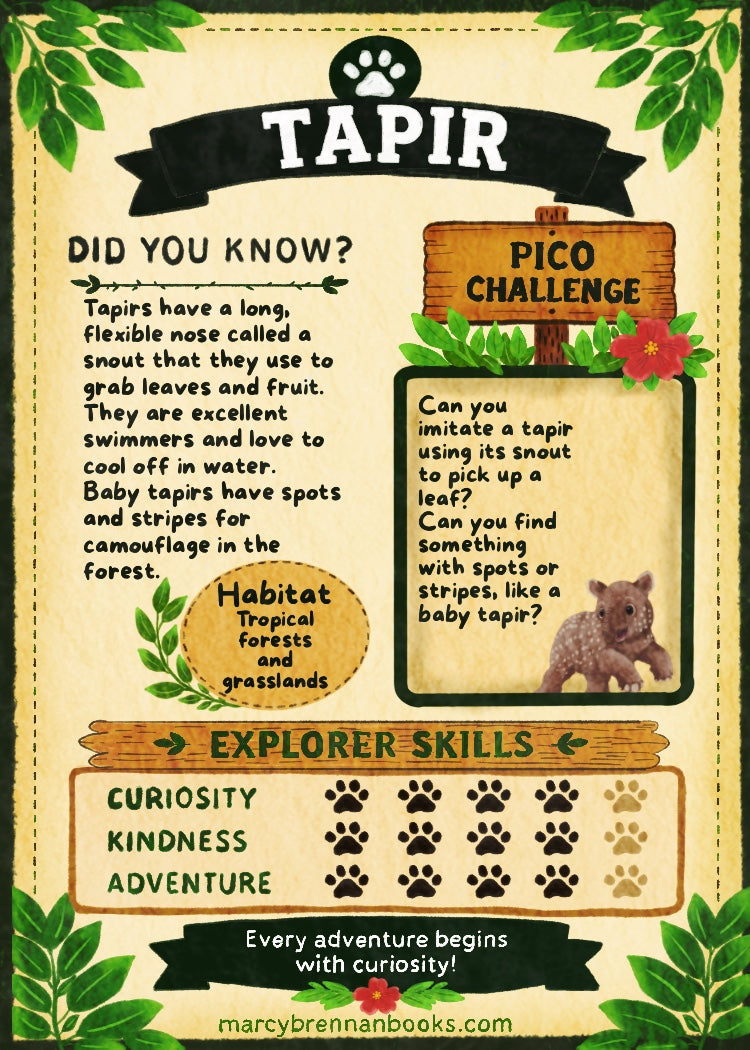 Pico’s Jungle Adventure Explorer Card Collection - FREE Shipping