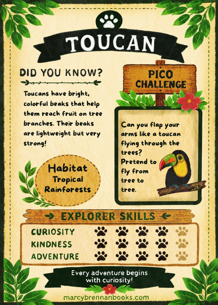 Pico’s Jungle Adventure Explorer Card Collection - FREE Shipping
