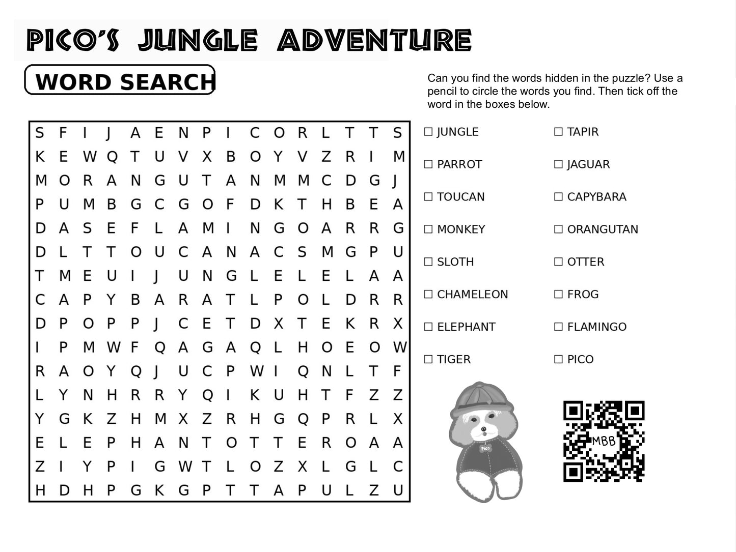 Pico’s Jungle Adventure Mega Bundle - FREE Shipping
