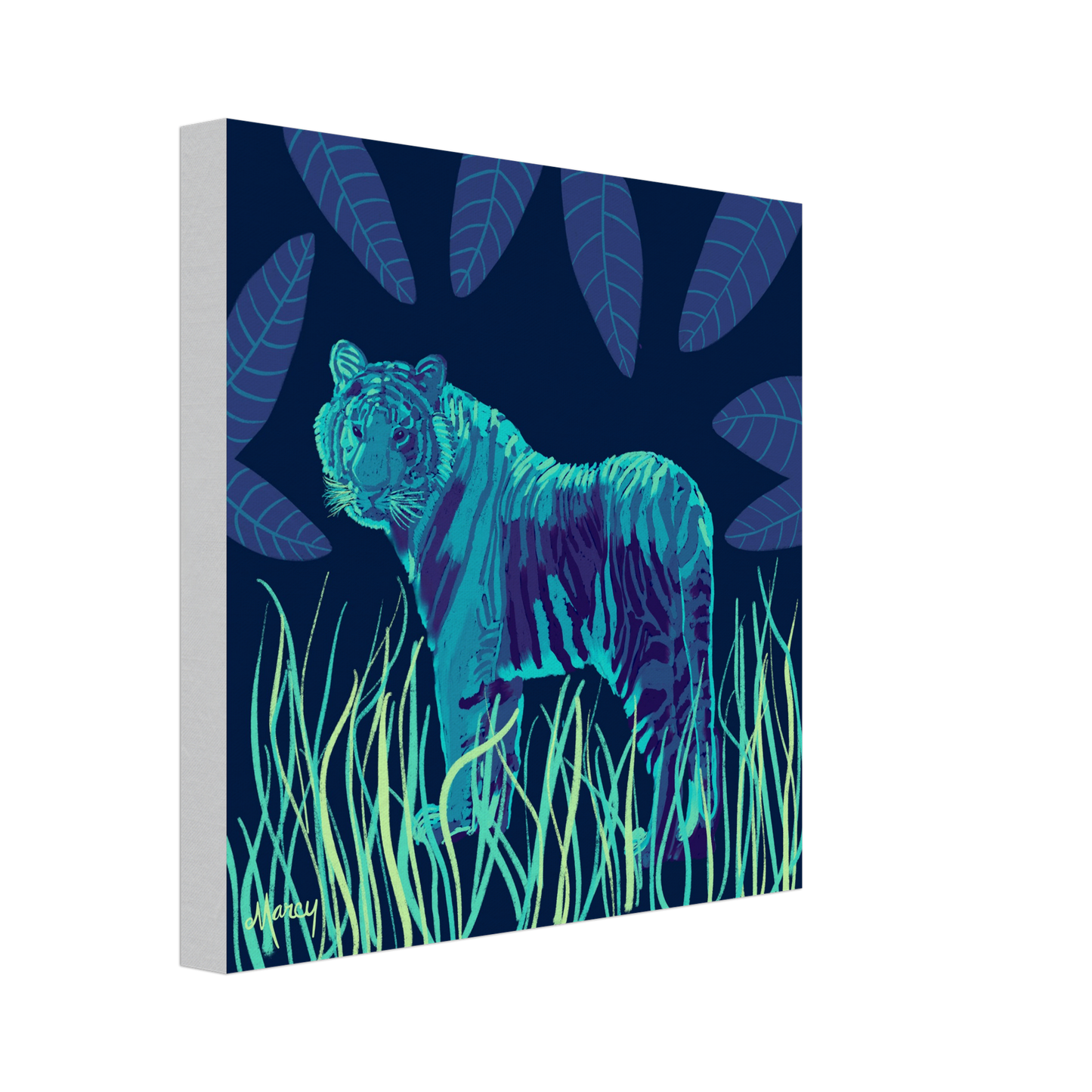 Midnight in the Jungle | Tiger | Jungle Grasses | Moody Blues
