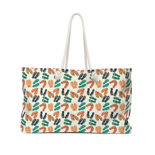 Flip Flops -- Sunbaked Collection -- Weekender Bag
