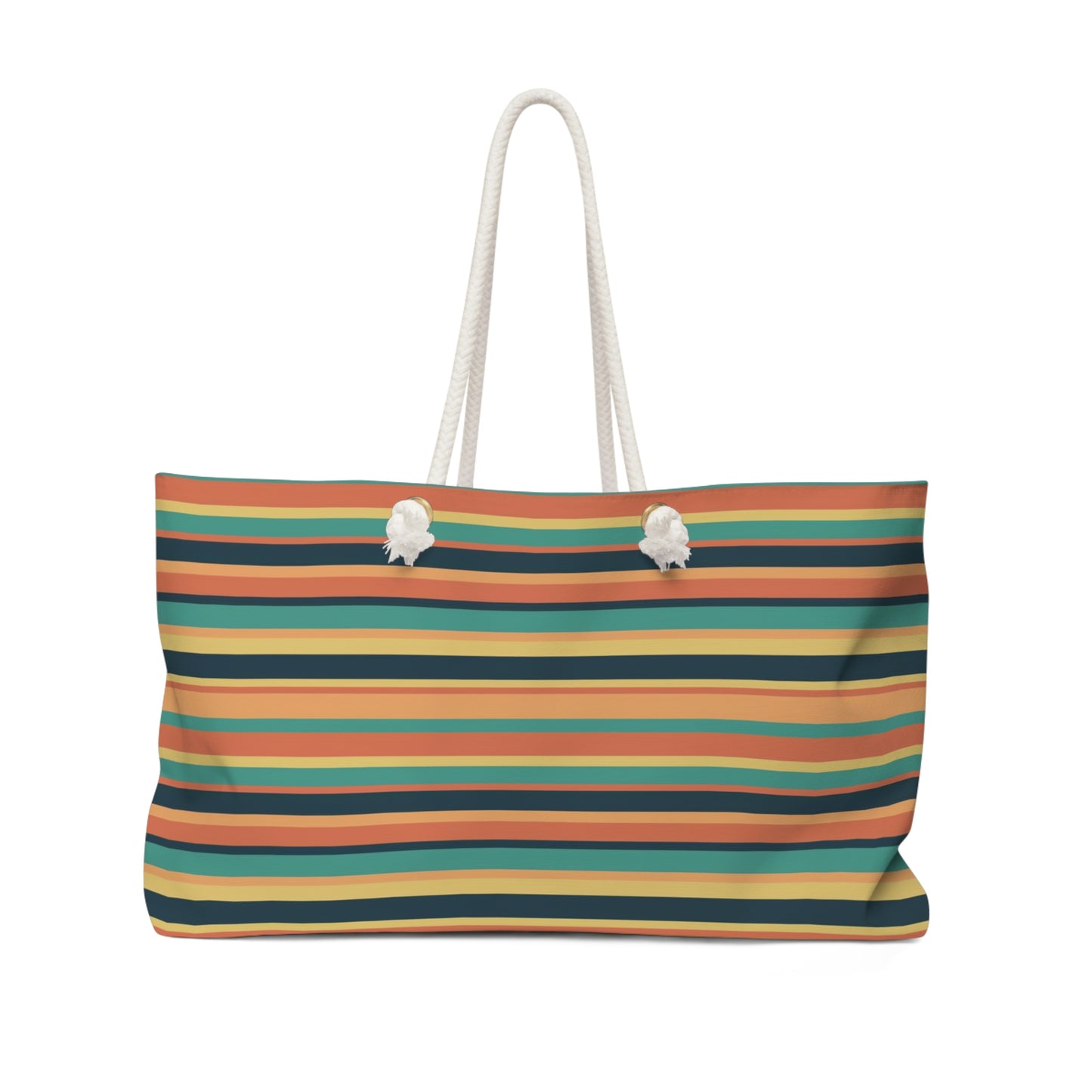 Sunbaked Stripes -- Sunbaked Collection --  Weekender Bag