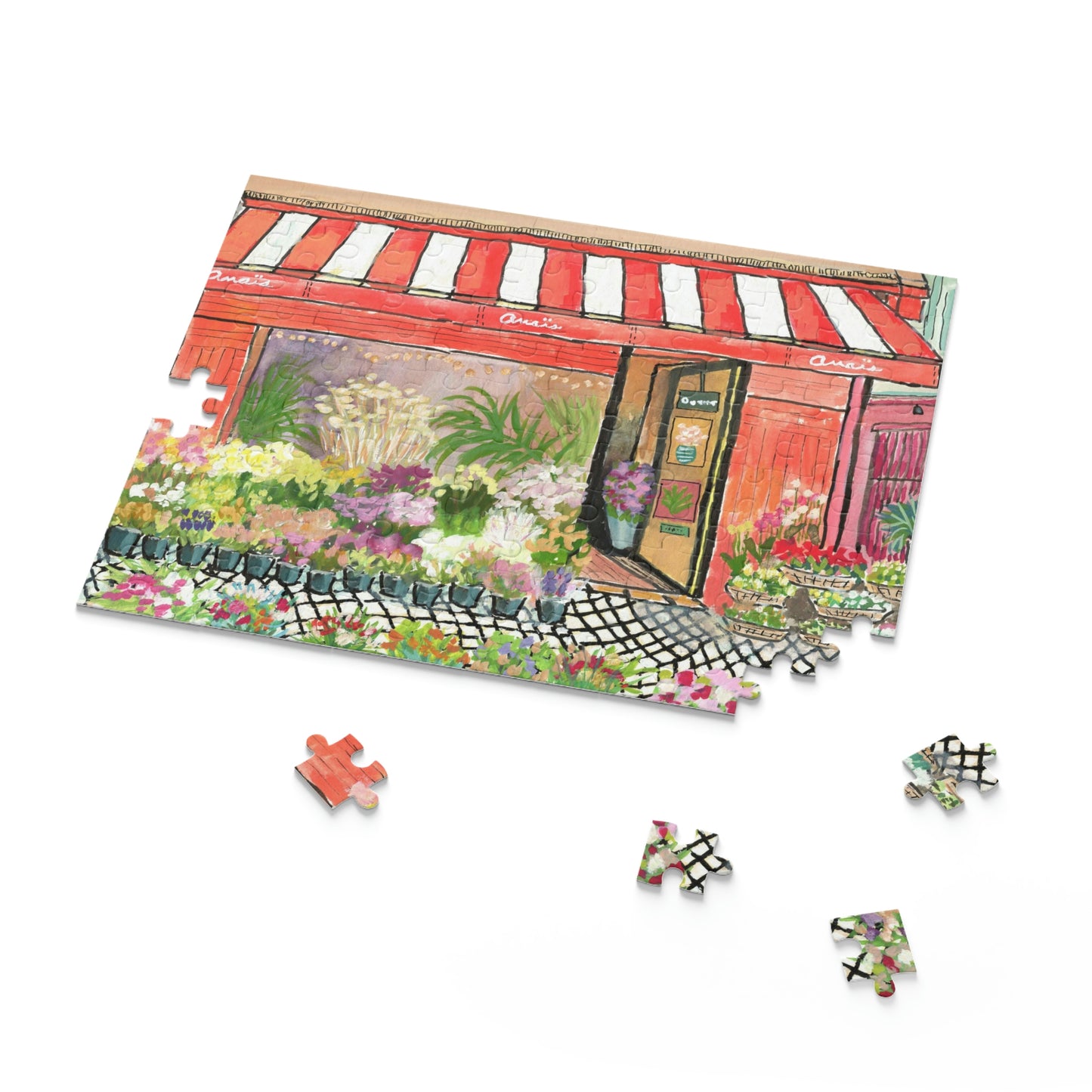 Anaiis Flower Shop Puzzle (120, 252, 500-Piece)