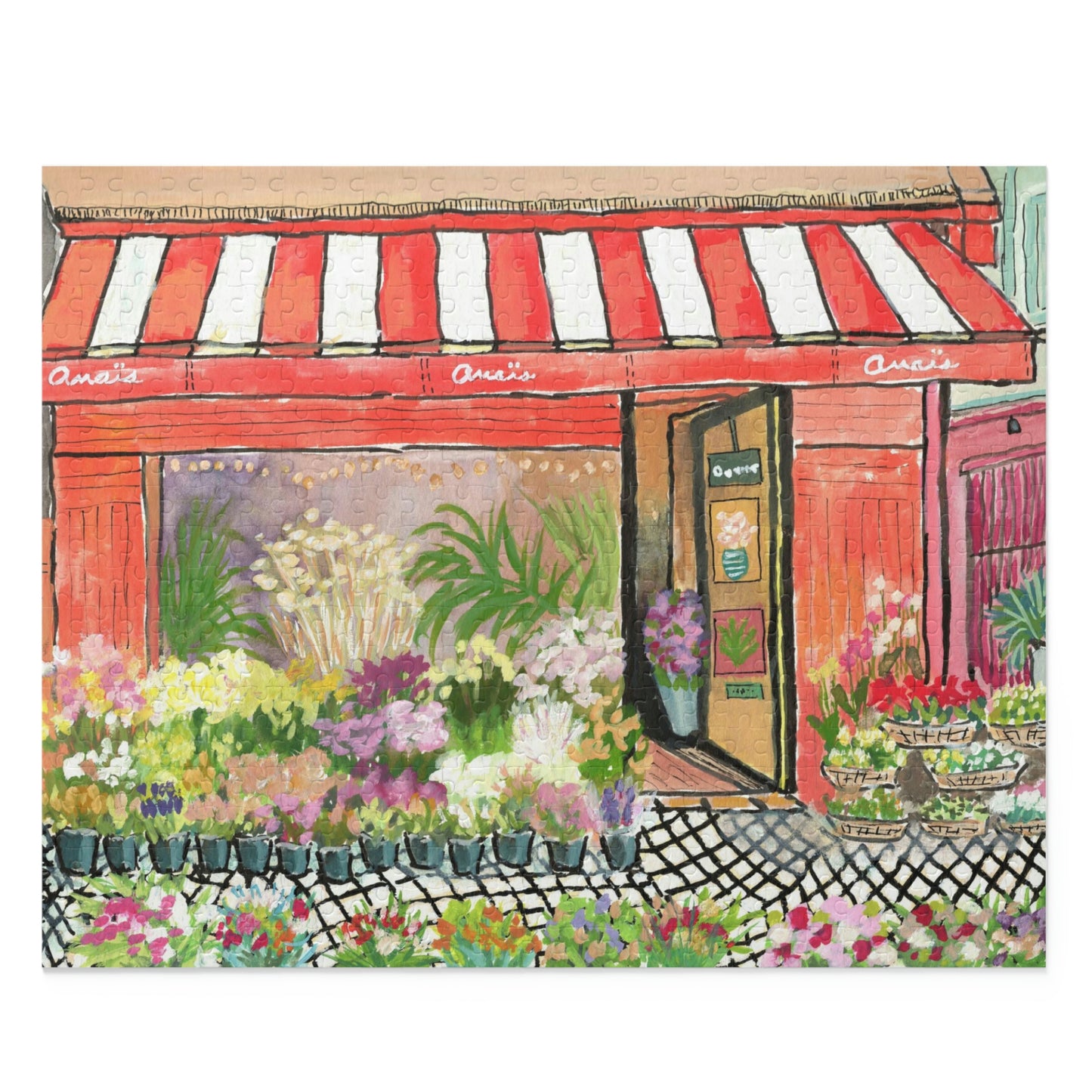 Anaiis Flower Shop Puzzle (120, 252, 500-Piece)