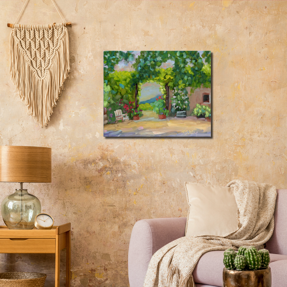 Faverot Winery Original Oil & Stretched Canvas Prints