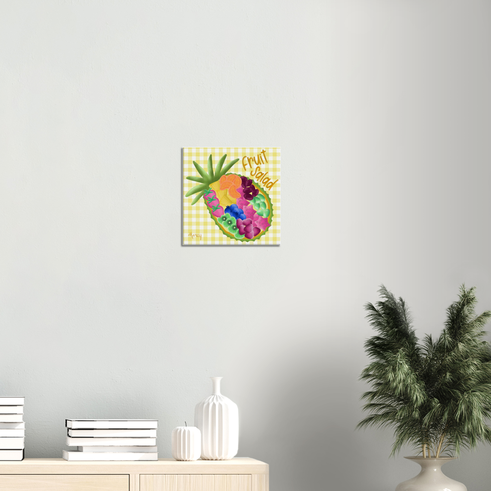 Fruit Salad on Stretched Canvas